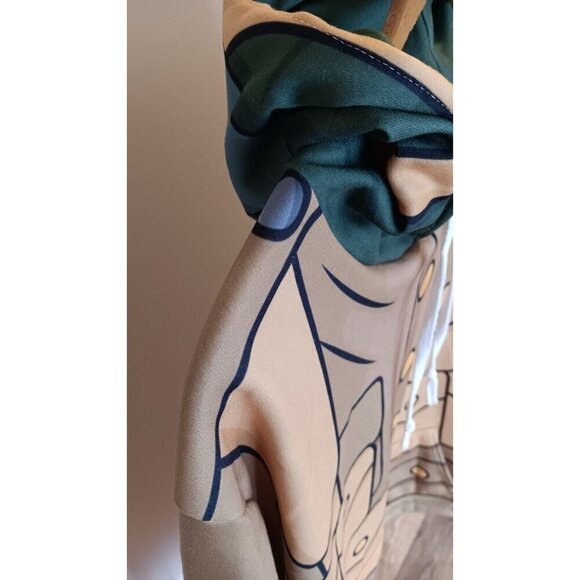 3XL WW1 Soldier HoodieBy Simple History Pullover Hoodie With Pocket War Hooded - Picture 4 of 14